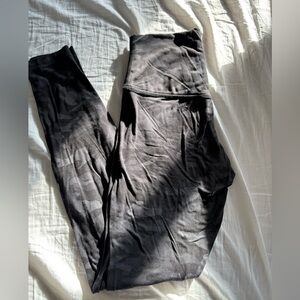 Black Camo Lululemon Align Leggings